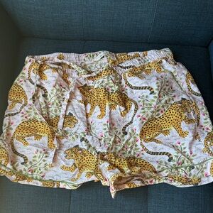 Leopard Print Women's Shorts